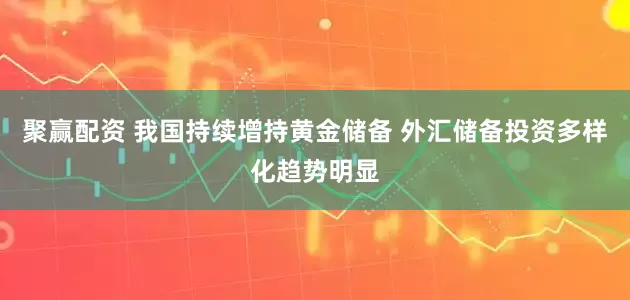 聚赢配资 我国持续增持黄金储备 外汇储备投资多样化趋势明显
